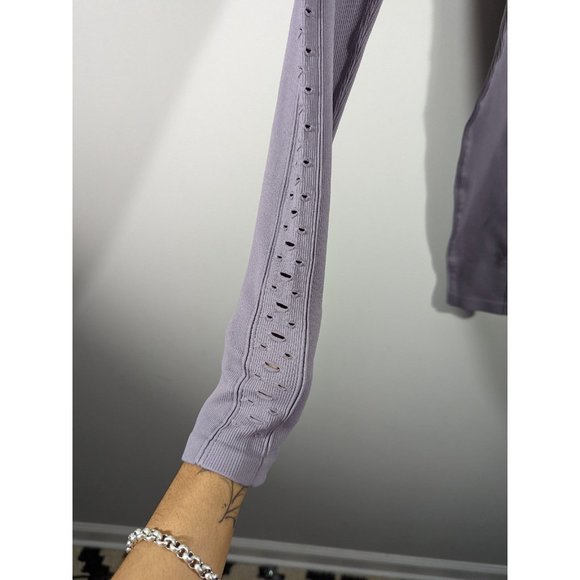 Spiritual Gangster Self Love Lavander Leggings Women's Size M - Picture 4 of 5